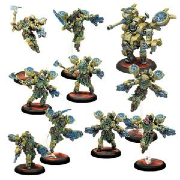 Warcaster: Dragoon Air Cavalry – Marcher Worlds Cadre (metal/resin)