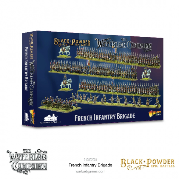 Black Powder:  Epic Battles - Waterloo French Infantry Brigade