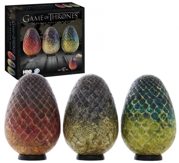 4D Puzzle: Game of Thrones Dragon Eggs Puzzle