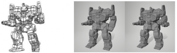 Battletech Miniatures: Awesome AWS-8R / 8T Mech – 80 tons – Classic Catalyst Redesign (1)