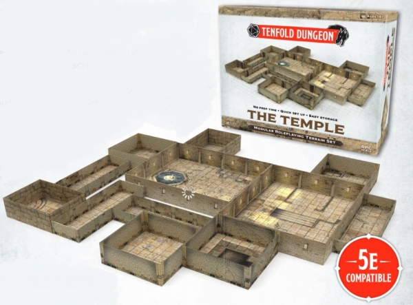 Tenfold Dungeon 3D Terrain: The Temple