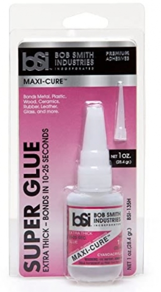ArmsKeeper Glues: Maxi-Cure Extra Thick Super Glue (1 oz)