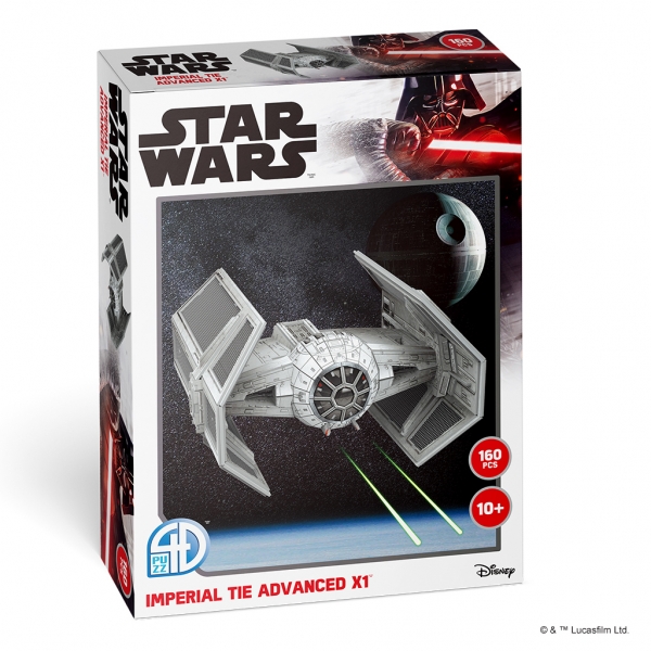 4D Puzzle: Star Wars TIE Advance X1 Fighter Puzzle/Model Kit
