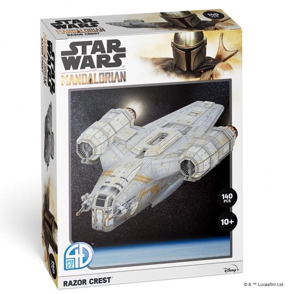 4D Puzzle: Star Wars The Mandalorian Razor Crest Puzzle/Model Kit
