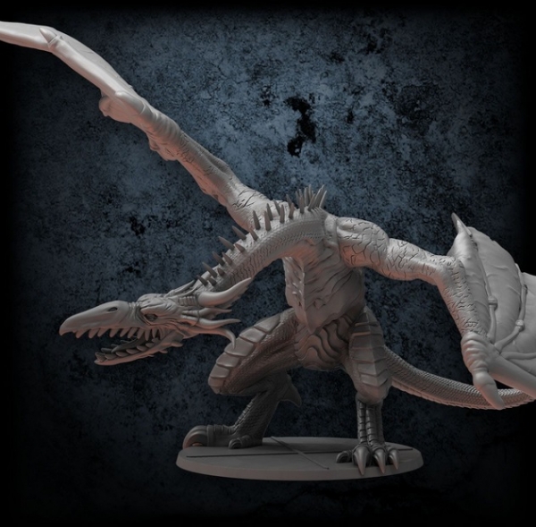 Dark Souls RPG: Guardian Dragon Miniature Pack