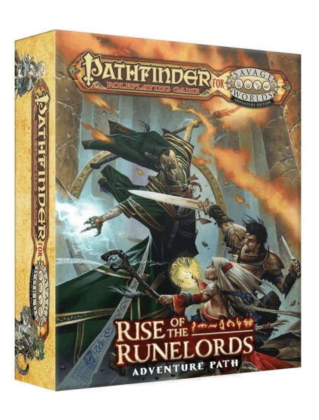 Savage Worlds RPG: Pathfinder for Savage Worlds Rise of the Runelords Boxed Set