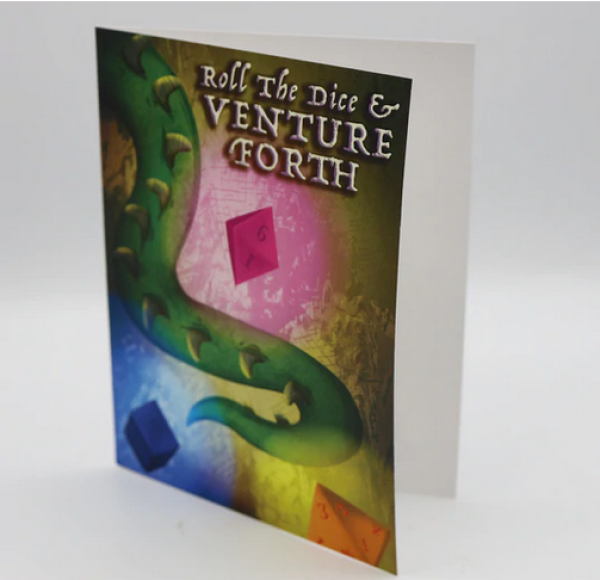 All Occasion Card - Roll the Dice and Venture