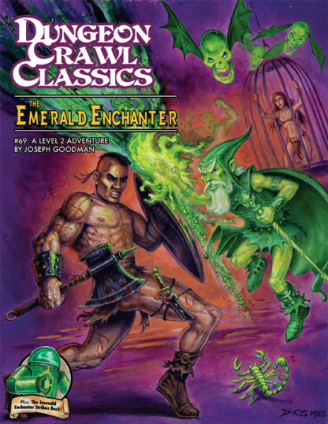 Dungeon Crawl Classics RPG: (Adventure) #69 The Emerald Enchanter