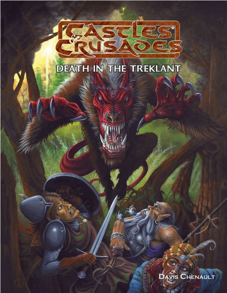 Castles & Crusades RPG: Death in the Treklant (C&C Adventure)