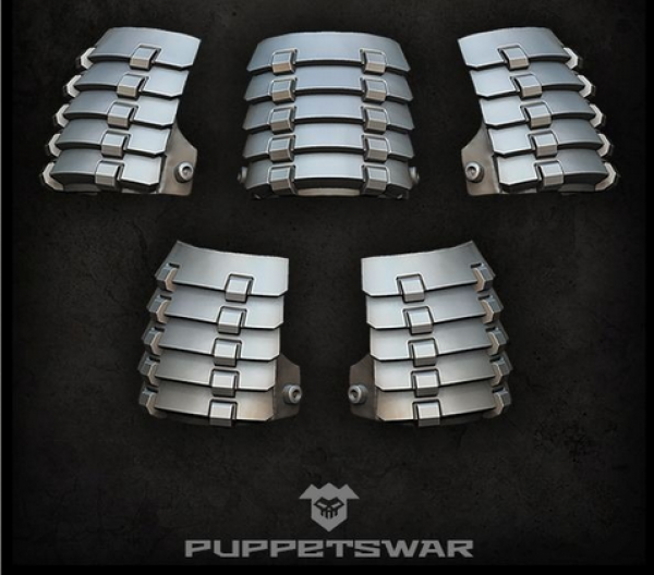 Puppetswar: (Accessory) Bushi Shoulder Pads (5)