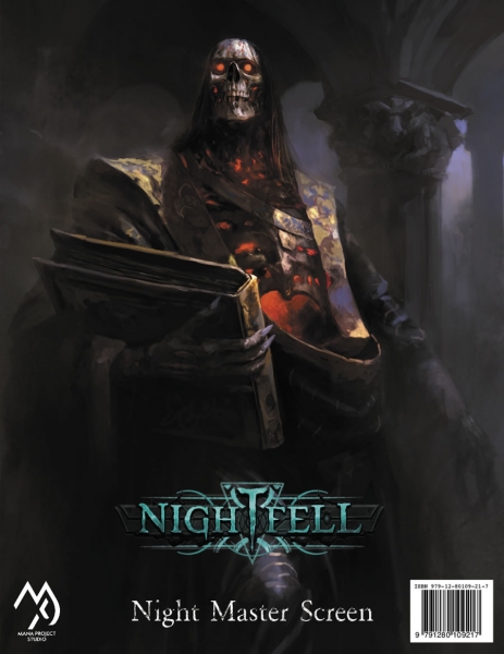 D&D 5th Edition: Nightfell - Night Master Screen