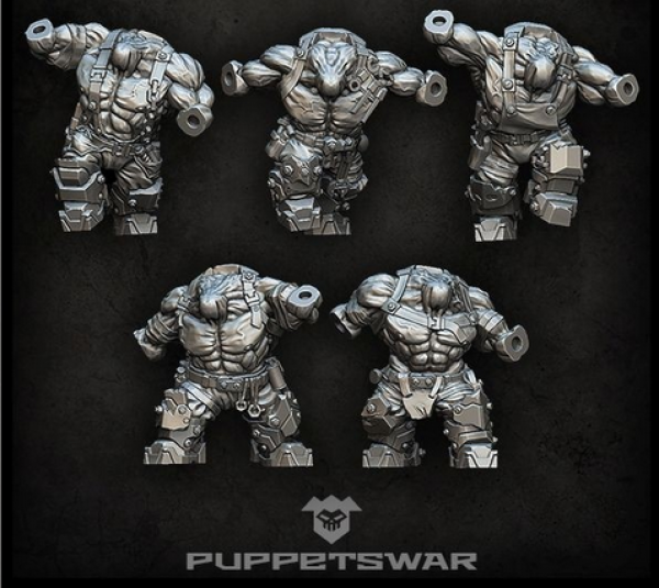 Puppetswar: (Accessory) Orc Bodies (5)