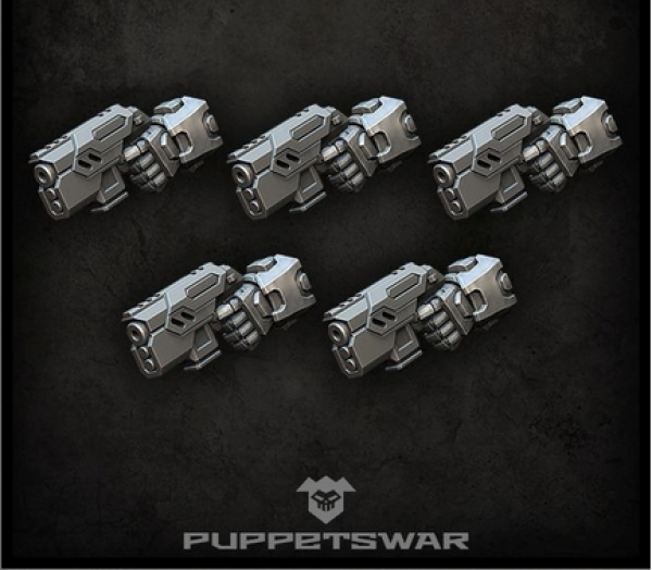 Puppetswar: (Accessory) Assault Pistols (left) (5)