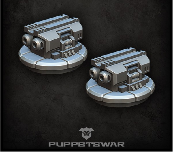 Puppetswar: (Accessory) Assault Hatch Guns (2)