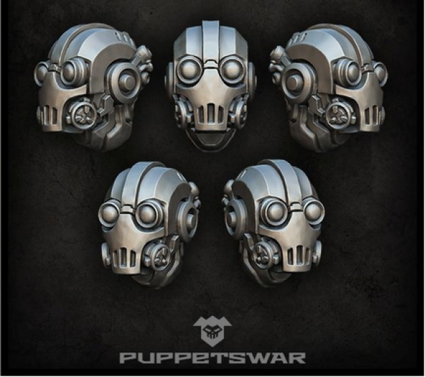 Puppetswar: (Accessory) Wraith Heads (5)