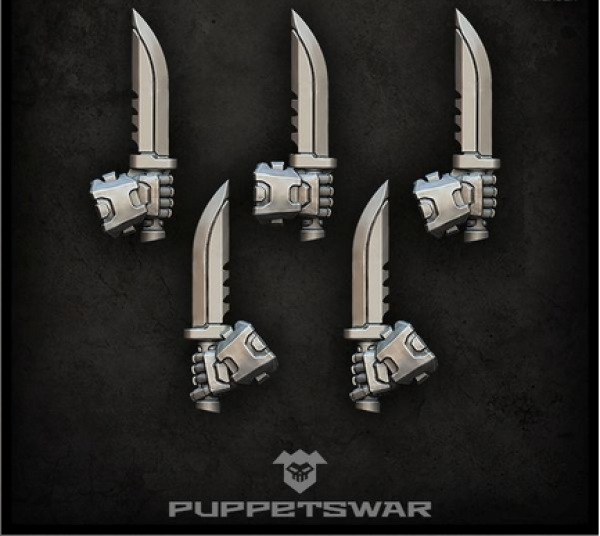 Puppetswar: (Accessory) Knives (right) (5)