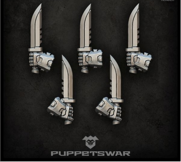Puppetswar: (Accessory) Knives (left) (5)