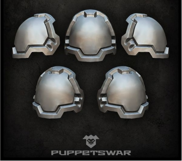 Puppetswar: (Accessory) Ranger Shoulder Pads (5)