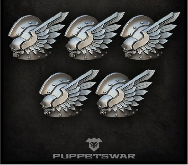 Puppetswar: (Accessory) H.I. Demonwing Shoulder Pads (left) (5)