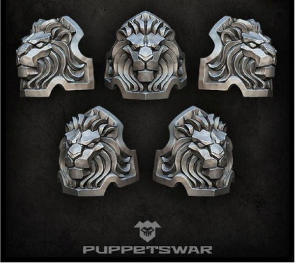 Puppetswar: (Accessory) Lion Shoulder Pads (5)