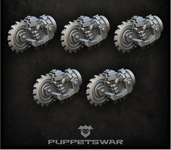 Puppetswar: (Accessory) Hand Buzzsaws (right) (5)
