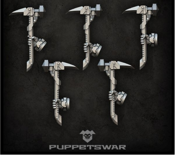 Puppetswar: (Accessory) Pickhammers (right) (5)