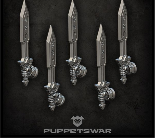 Puppetswar: (Accessory) Rune Swords (right) (5)