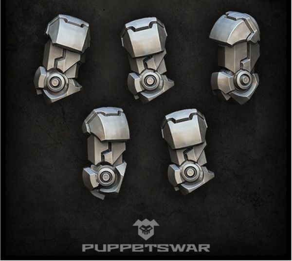 Puppetswar: (Accessory) Basic Striker Arms (right) (5)
