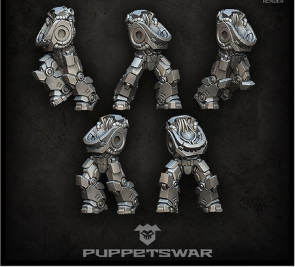 Puppetswar: (Accessory) Strikers Bodies (5)