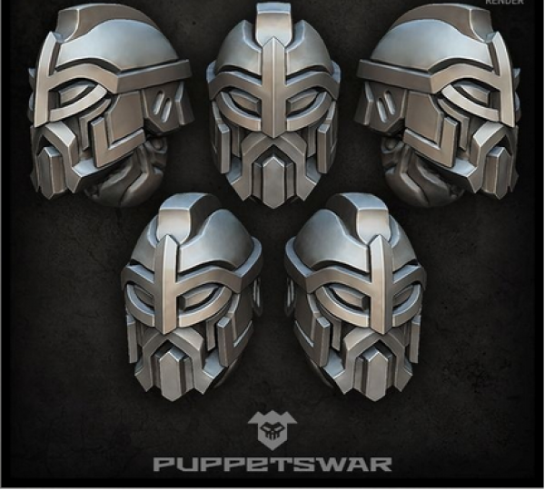 Puppetswar: (Accessory) Viking Helmets (5)