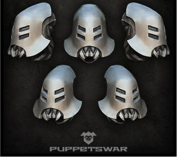 Puppetswar: (Accessory) Cyber Insects Heads (5)