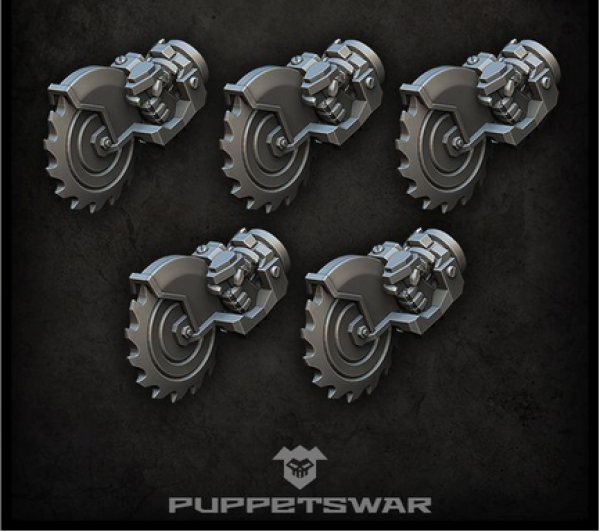 Puppetswar: (Accessory) Hand Buzzsaws v2 (right) (5)