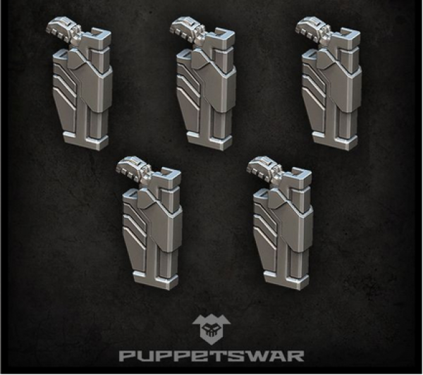 Puppetswar: (Accessory) Gun Holsters (5)