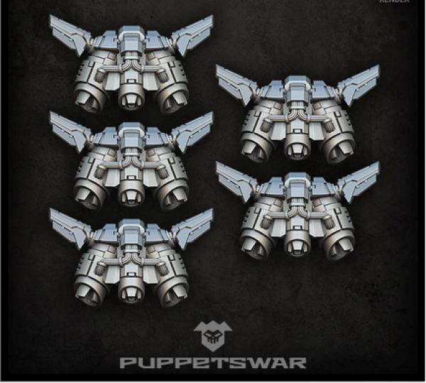 Puppetswar: (Accessory) Jet Packs (5)