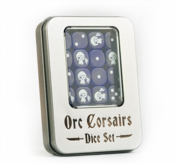 Kromlech Accessories: Orc Corsairs d6 Dice Set (24)