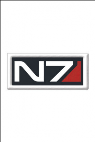 Mass Effect Patch N7 Logo