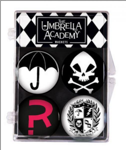 Umbrella Academy Magnet 4-pack