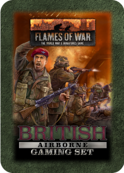 Flames of War: Gaming Set - British Airborne (x20 Tokens, x2 Objectives, x16 Dice)