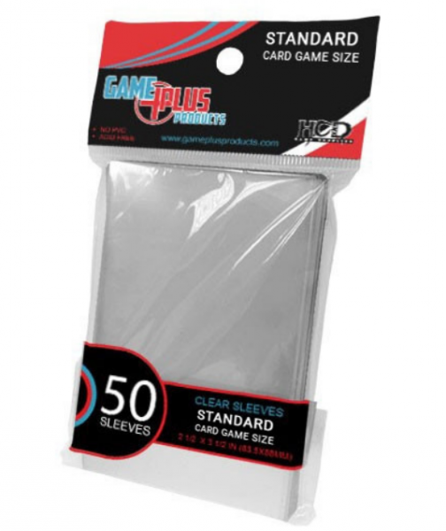 Game Plus Standard Card Sleeves - Standard Card Game Size (50)