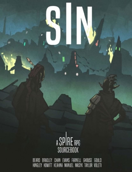 SPIRE RPG: Sin Sourcebook