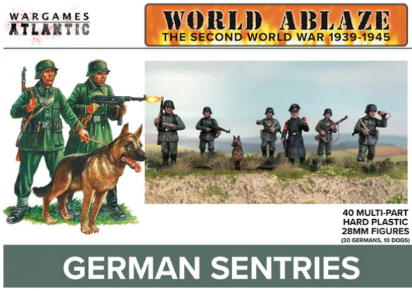 World Ablaze, the Second World War: German Sentries (30)