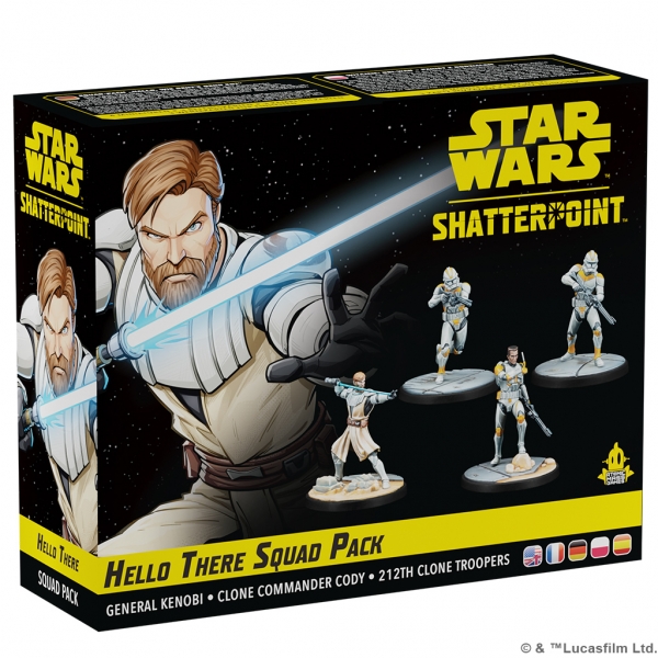 Star Wars: Shatterpoint - Hello There, General Obi-Wan Kenobi Squad Pack