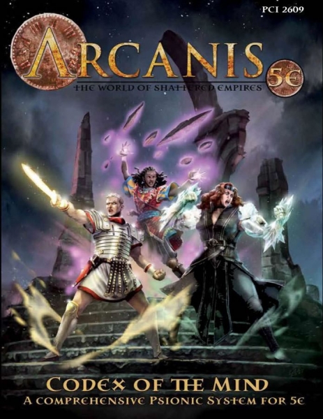 D&D 5th Edition: Arcanis 5E - The Codex of the Mind