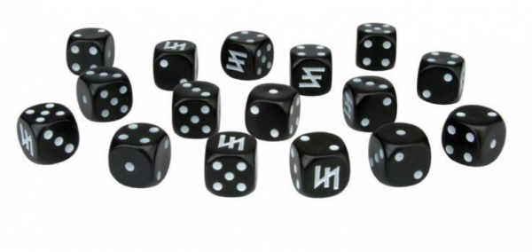 Flames of War: 2nd SS Dice, Classic (x20)