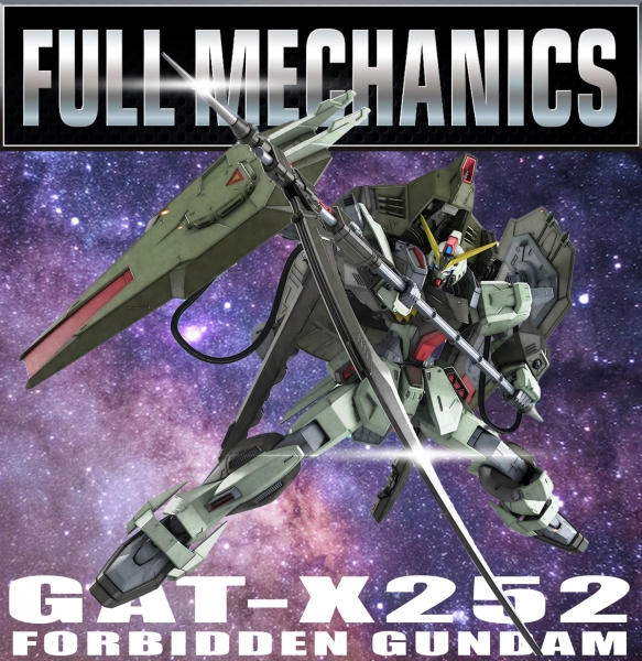 Bandai: Full Mechanics 1/100 Forbidden Gundam