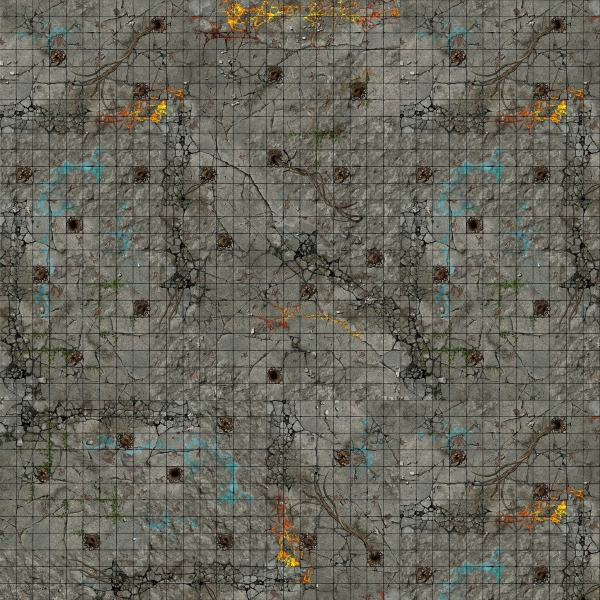 Battle Systems: Dungeon Gaming Mat (3'x3')