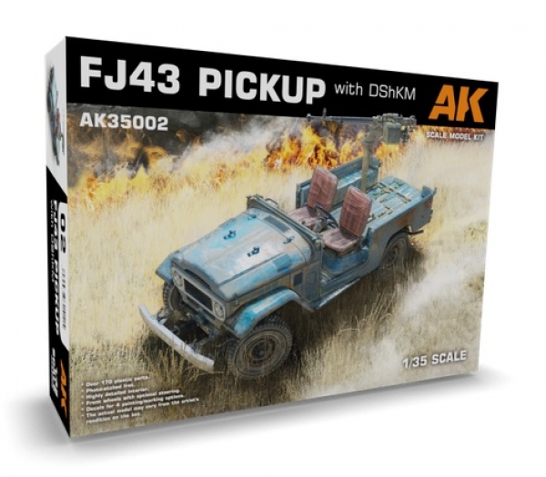 AK-Interactive: FJ43 Pickup With DShKM (1:35 scale)