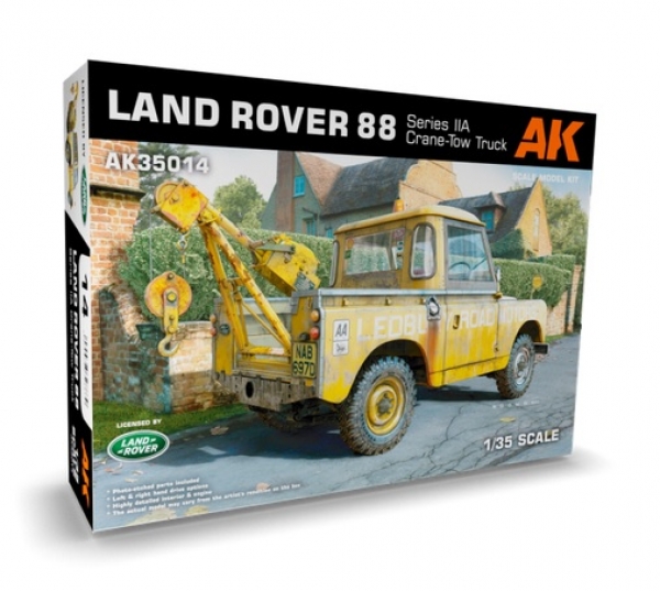 AK-Interactive: Land Rover 88 Series IIA Crane-tow Truck (1:35 scale)