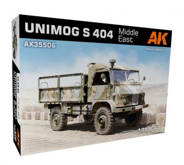 AK-Interactive: Unimog S 404 Middle East (1:35 scale)