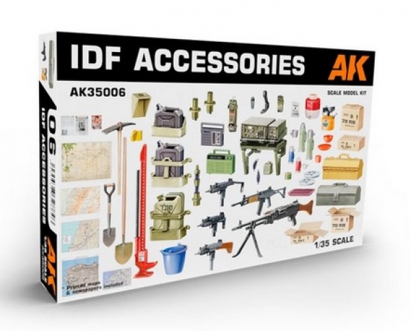 AK-Interactive: IDF Accessories (1:35 scale)